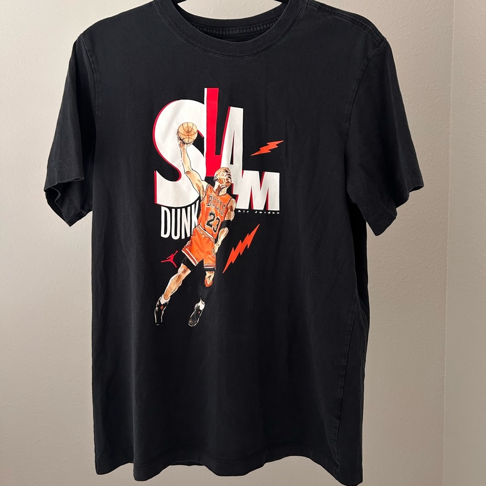 Jordan Black Slam Dunk Tee